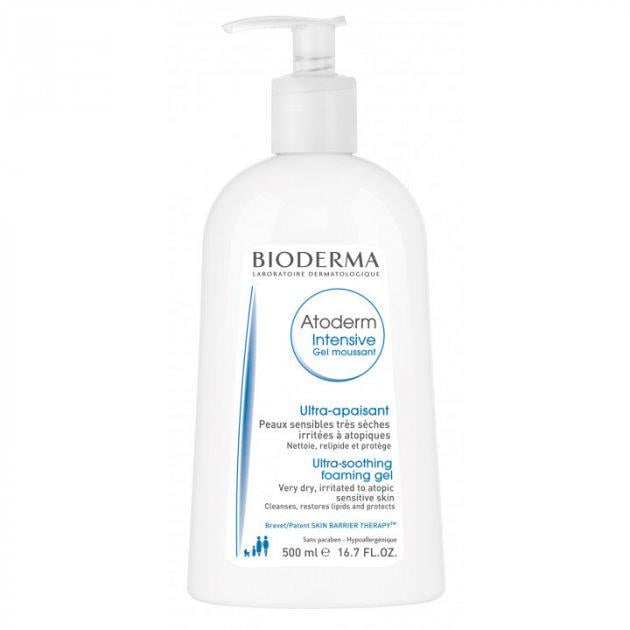 Гель гель Bioderma Atoderm Intensive Gel Moussant для атопической кожи 500 мл