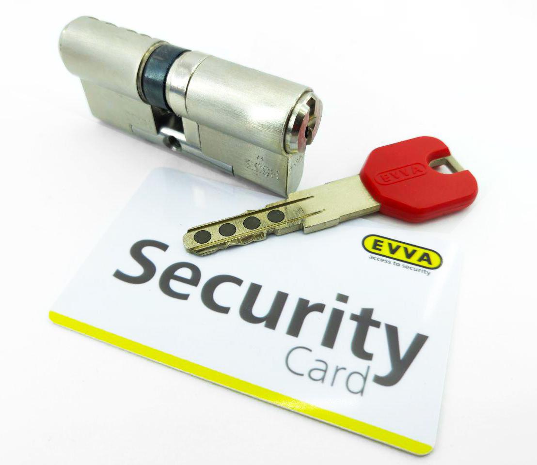 Цилиндр для дверей EVVA MCS ключ/ключ 31х36 67 мм (100000006)