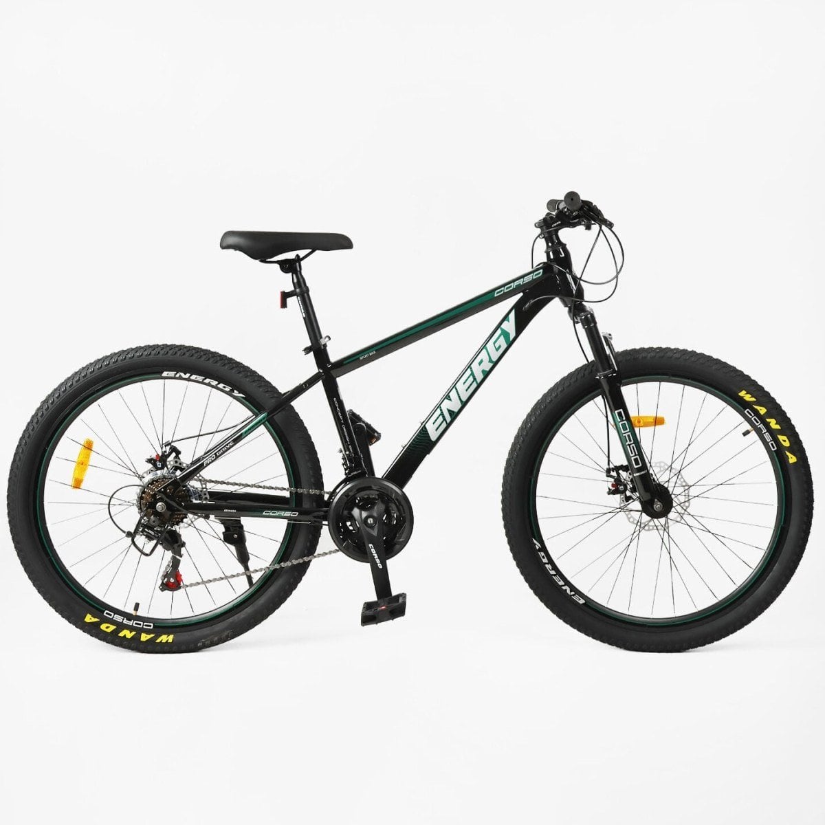 Велосипед гірський Corso Energy 26"/15" Чорний (524961591)