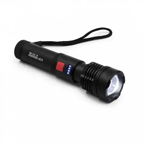 Ліхтарик ручний акумуляторний Bailong BL-X72-P90/ZOOM Black (7316)
