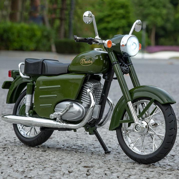Іграшковий мотоцикл масштабний TK Group Jawa 350 1:12 металевий для дітей (28444240)