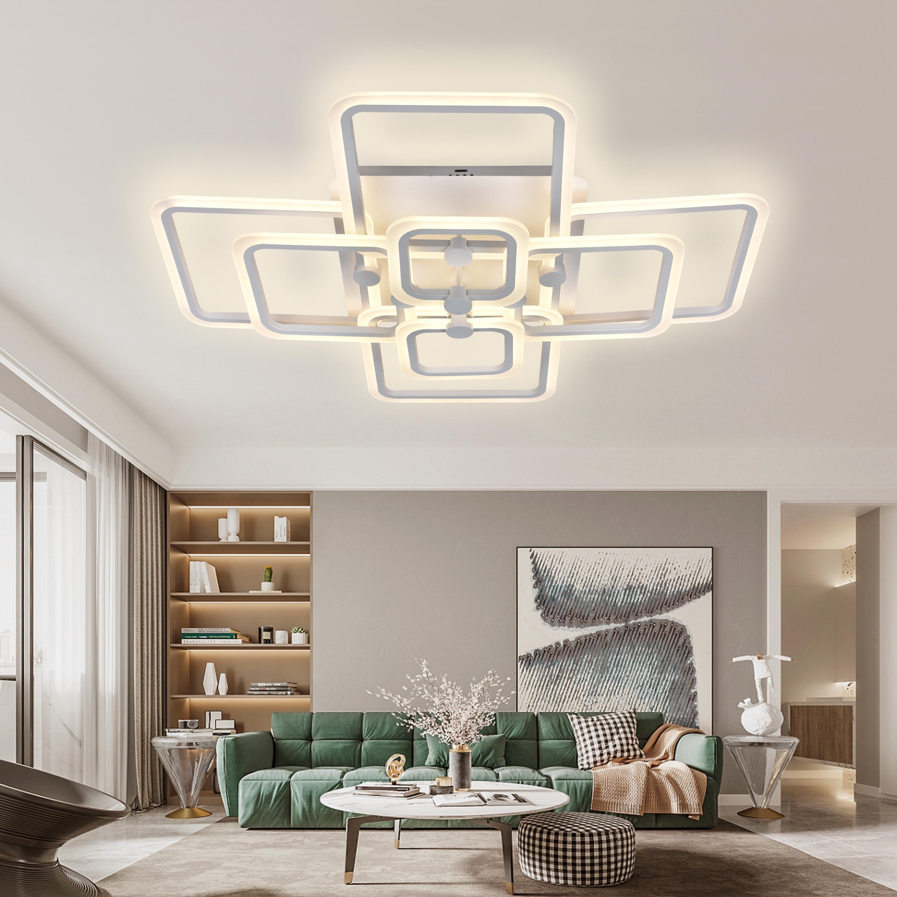 Люстра світлодіодна акрилова Valeso V X6116-8 WT