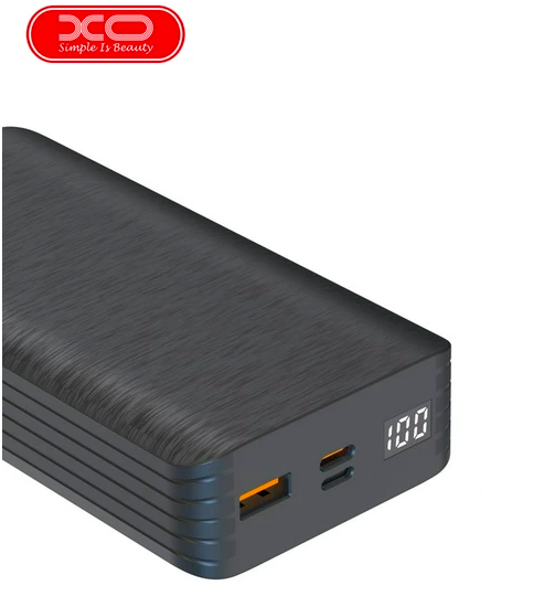 Повербанк Xo PR144 20000 mAh PD 20W/QC 22,5W Fast Charging Black - фото 5 Повербанк Xo PR144 20000 mAh PD 20W/QC 22,5W Fast Charging Black - фото 5