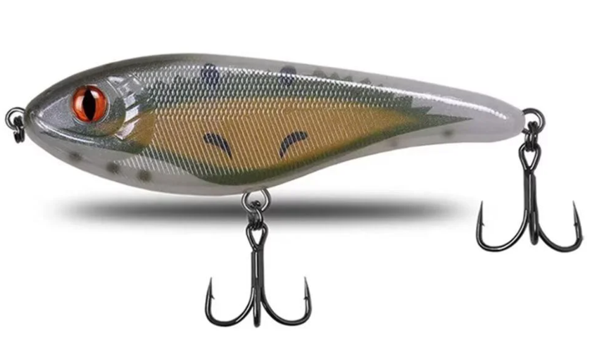 Воблер StormBear JerkBait StBR-1A 105мм-30г-SS цвет #024