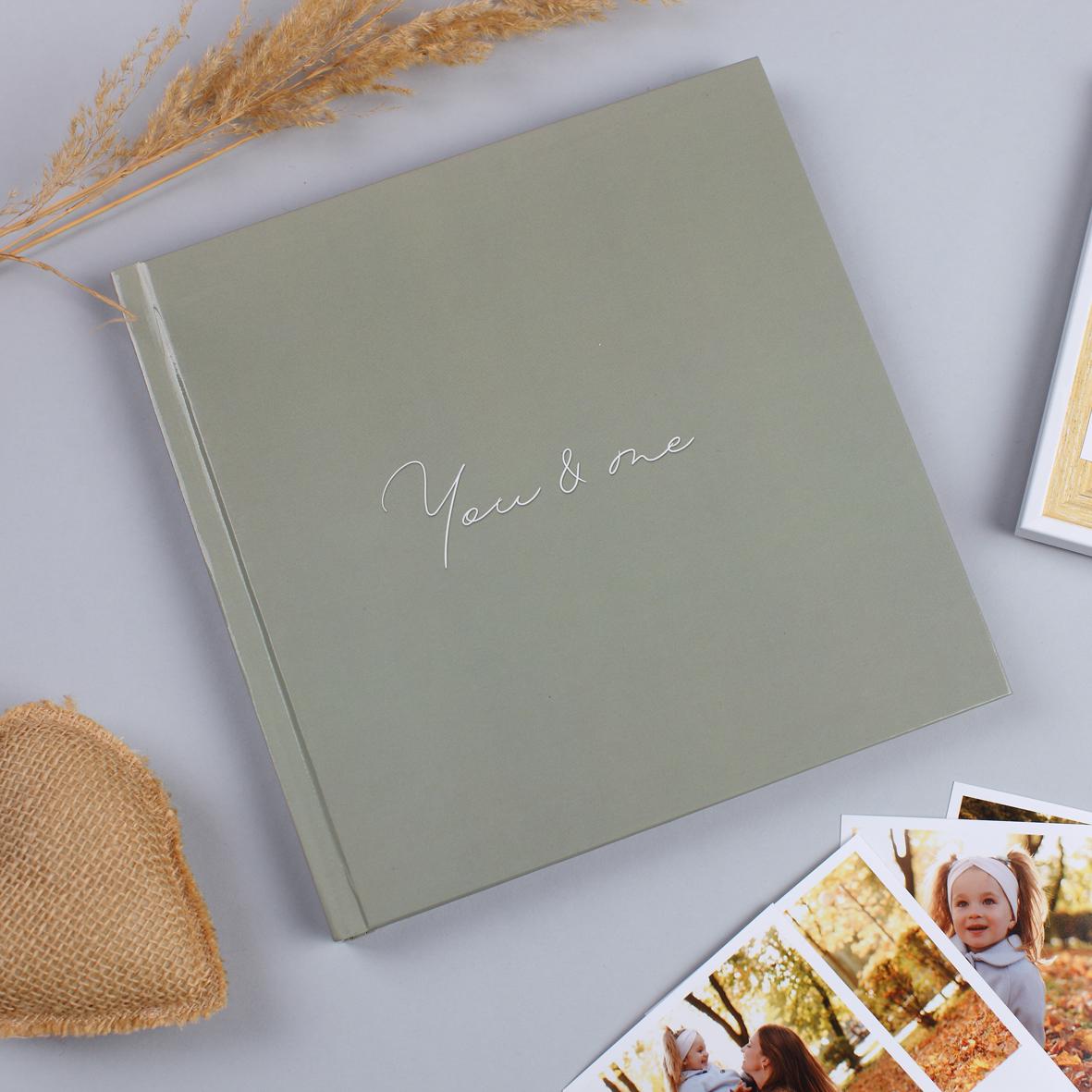 Альбом для фото з чорними сторінками 23x23 см (fotobook-0028)