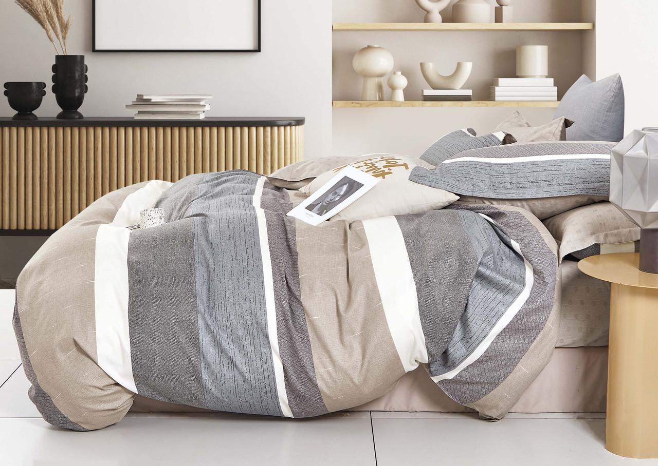 Постельное белье Viluta 743 сатин твил двуспальное (22586508)