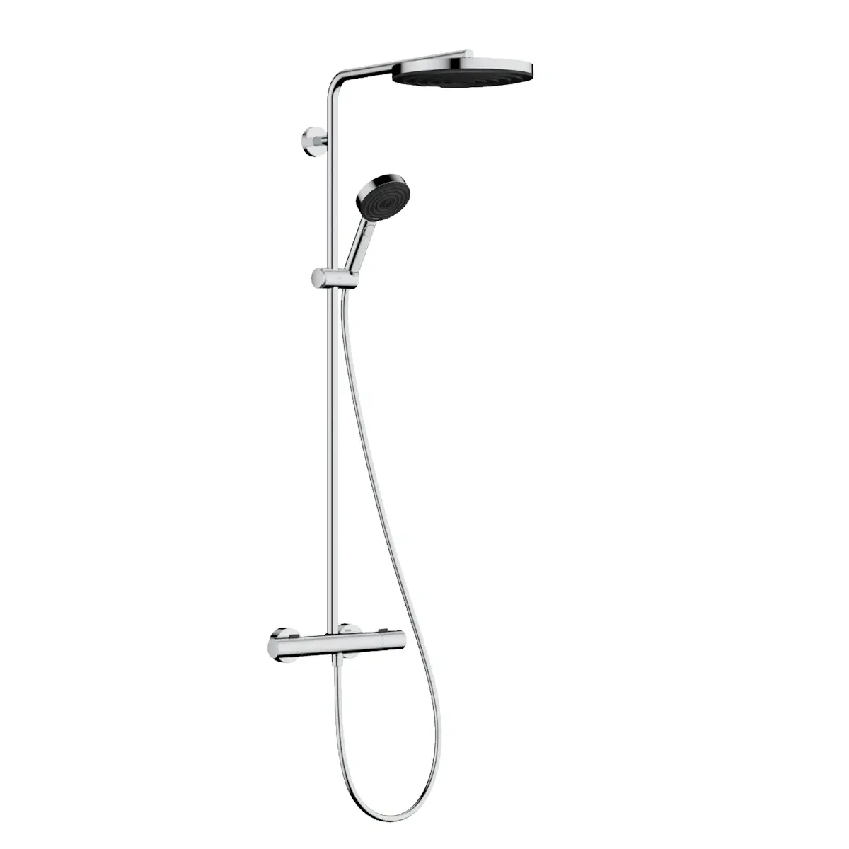 Душевая система Hansgrohe Pulsify S Puro Showerpipe EcoSmart 260 1jet с термостатом латунь Хром (24237000)