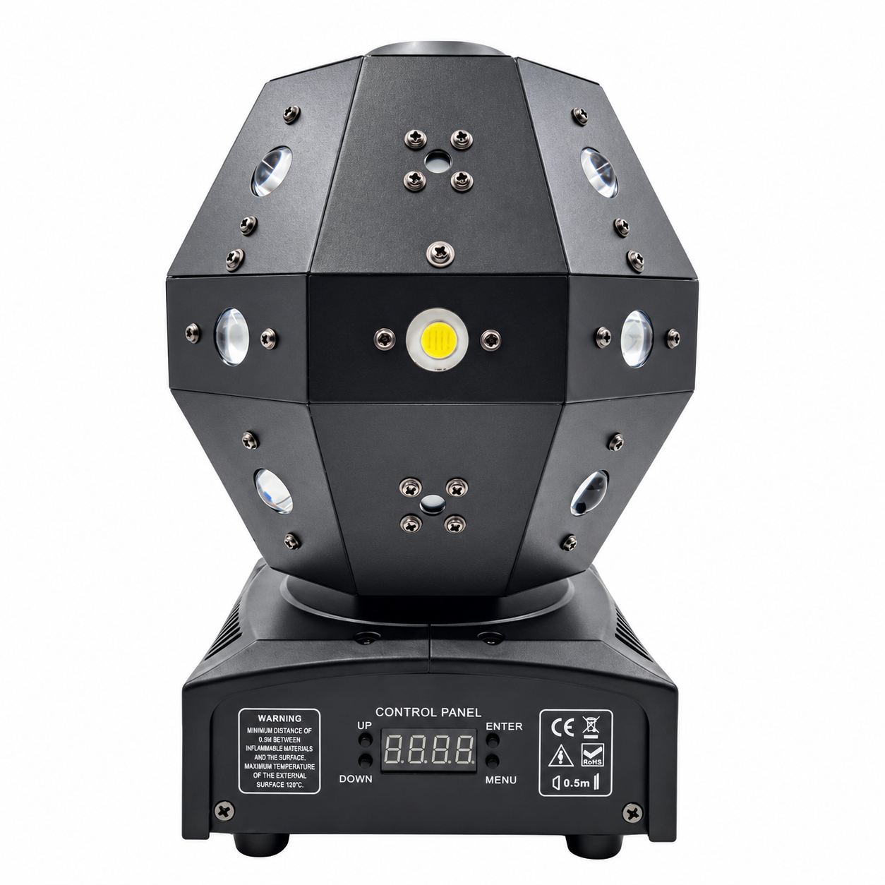 Мяч светодиодный лазерный Lem Berger DMX512 подвижная с вращением со стробоскопом музыкальная 15 каналов управления 85 Вт