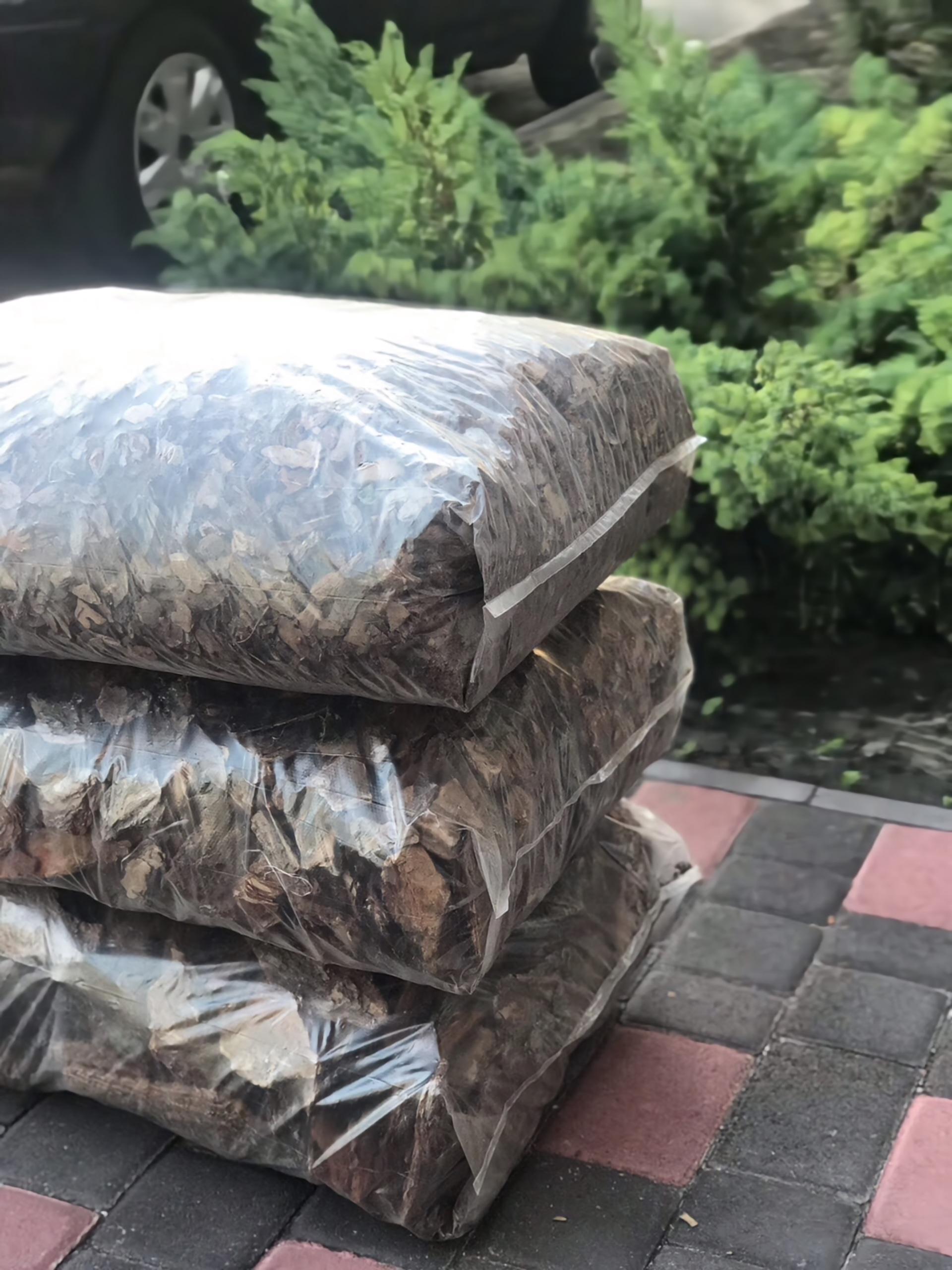 Кора соснова декоративна велика STONELAK GARDENS 50 л фр.7-10 см - фото 5