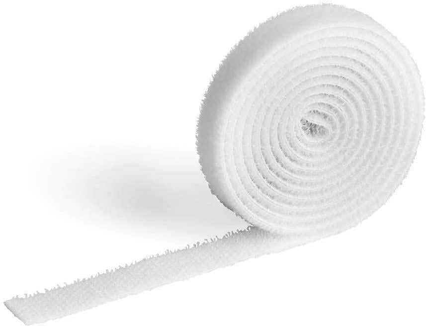 Лента для фиксации проводов DURABLE Cavoline 100х1 см на липучке Белый (1397729685)