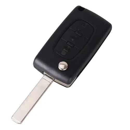 Корпус-заготовка для чип-ключа Citroën 3 кнопки CE0523 Black