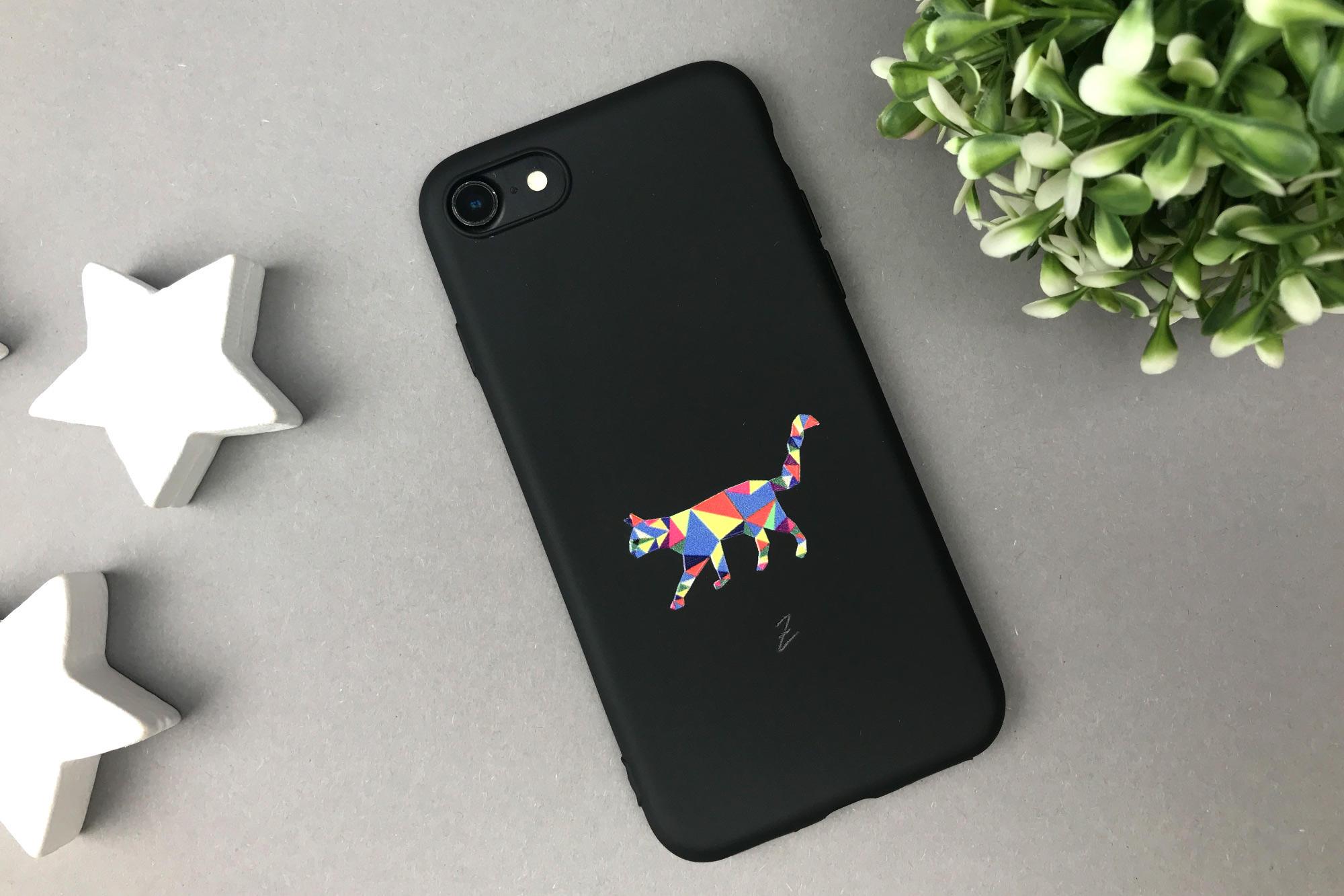 Силіконовий чохол Zorrov для Apple iPhone X - Cat (10290050153033637) - фото 2