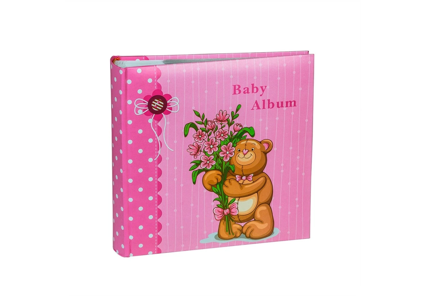 Фотоальбом детский Chako TEDDY 10х15х200 мм Pink (C-46200RCLG)