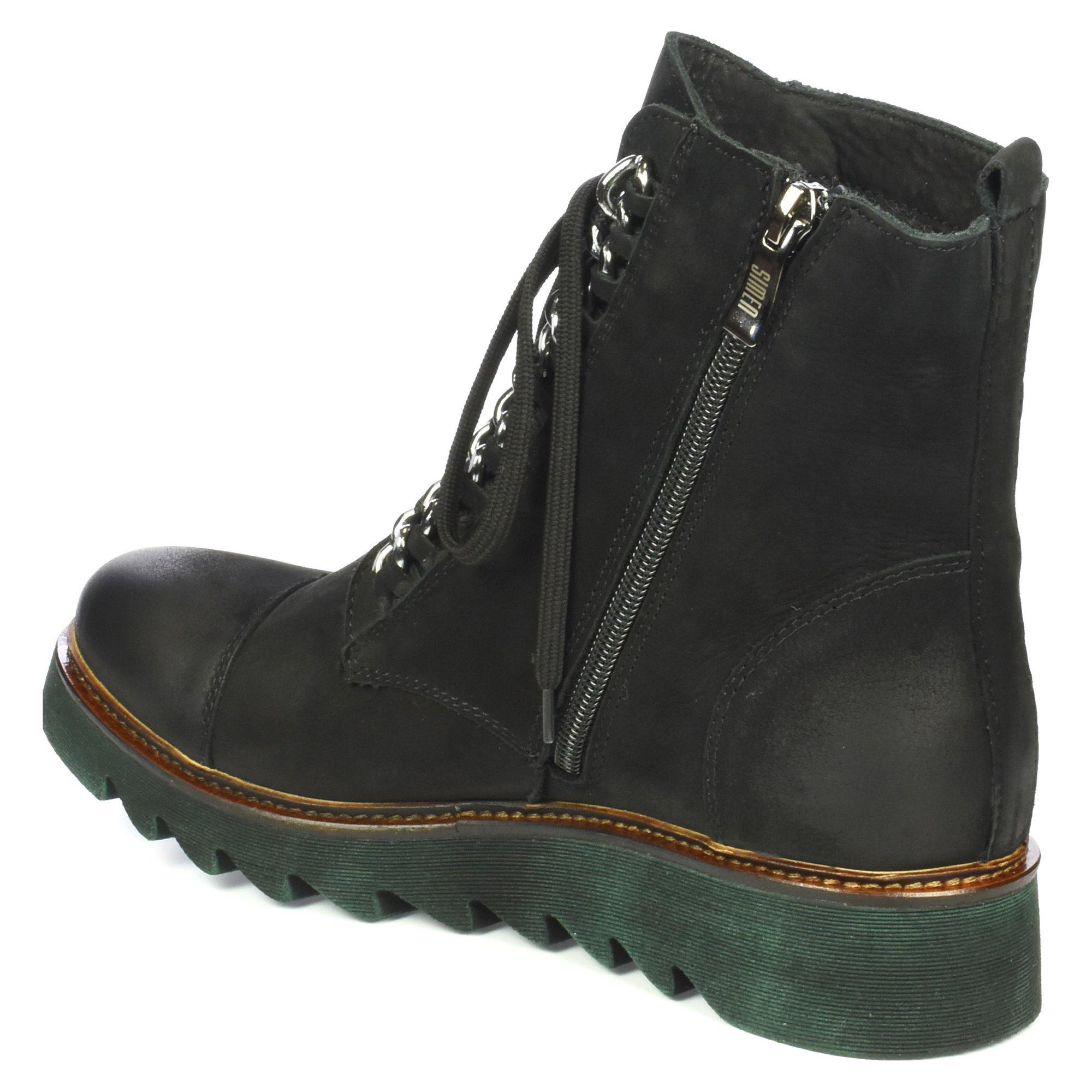 Ботинки зимние женские Simen р. 36 Черный (011202-36) - фото 11