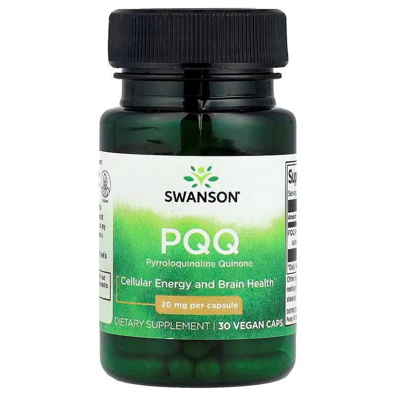 Пиролохинолинхинон Swanson PQQ 20 мг 30 кап.