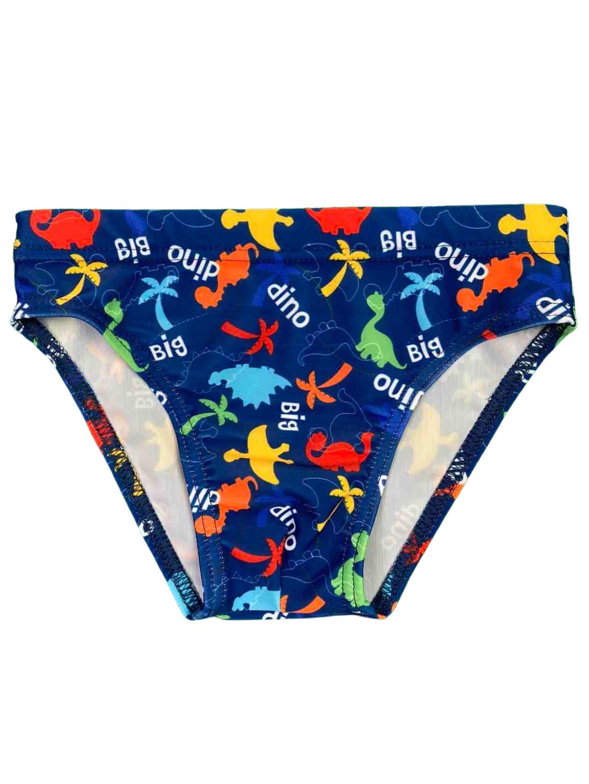 Плавки Keyzi Dino slip малюнок 98 см Темно-Синій