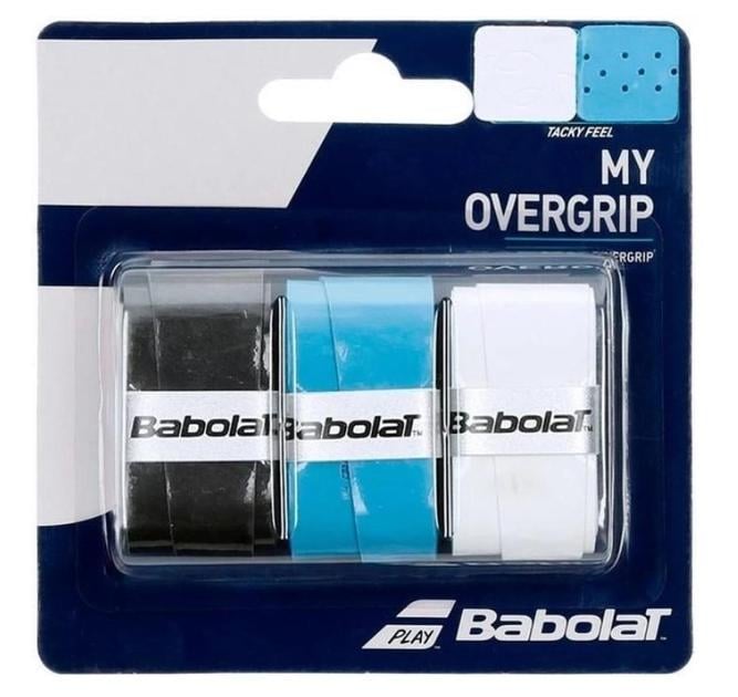 Обмотка Babolat My overgripx3 Black/Blue/White (653052-164)