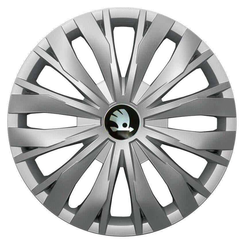 Комплект колпаков JAWOPLAST Optic R16 для Skoda 4 шт. Silver (28434515) - фото 1