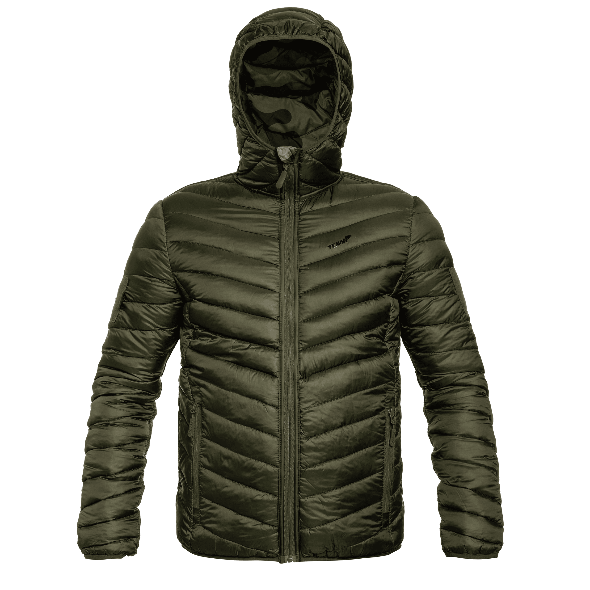 Куртка мужская двусторонняя TEXAR 4XL Оливковый/Камуфляжный (2673)