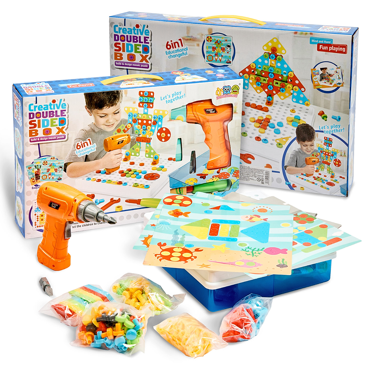 Мозаика - шуруповерт конструктор для умельцев