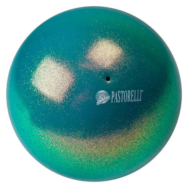 М'яч Pastorelli Generation FIG Glitter HV 18 см Emerald