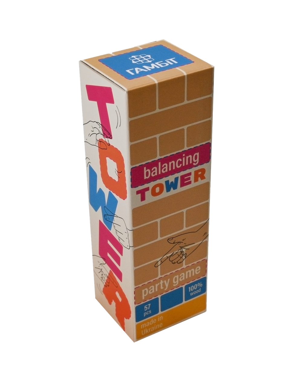 Настольная игра "Гамбіт Дженга Balancing Tower" (2919877030)
