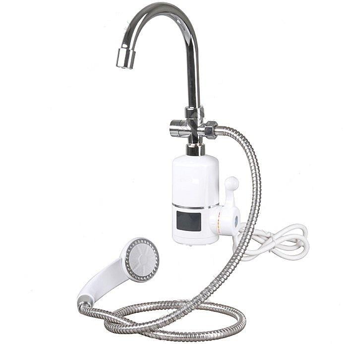 Кран с подогревом воды Wezer SDR-В05WST 3 кВт (102445)