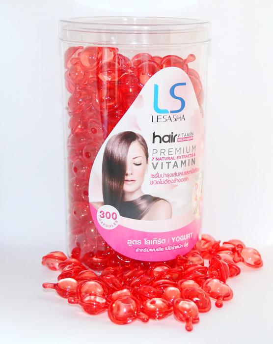 Капсулы для волос Lesasha Hair Serum Vitamin c йогуртом 300 шт.