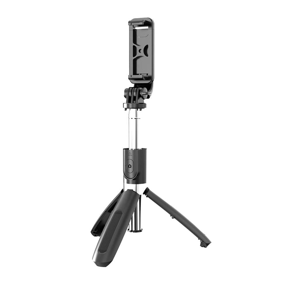 Трипод-монопод с Bluetooth пультом L02 Selfie Stick Black (120.120) Трипод-монопод с Bluetooth пультом L02 Selfie Stick Black (120.120)