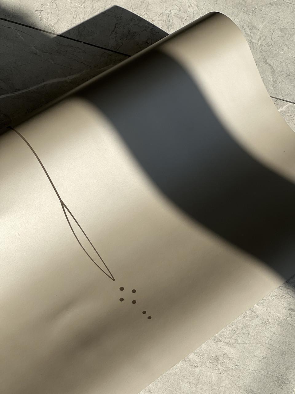 Коврик для йоги каучуковый PU с лотосом 183х68х0,5 см Бежевый (13510835) - фото 4 Коврик для йоги каучуковый PU с лотосом 183х68х0,5 см Бежевый (13510835) - фото 4