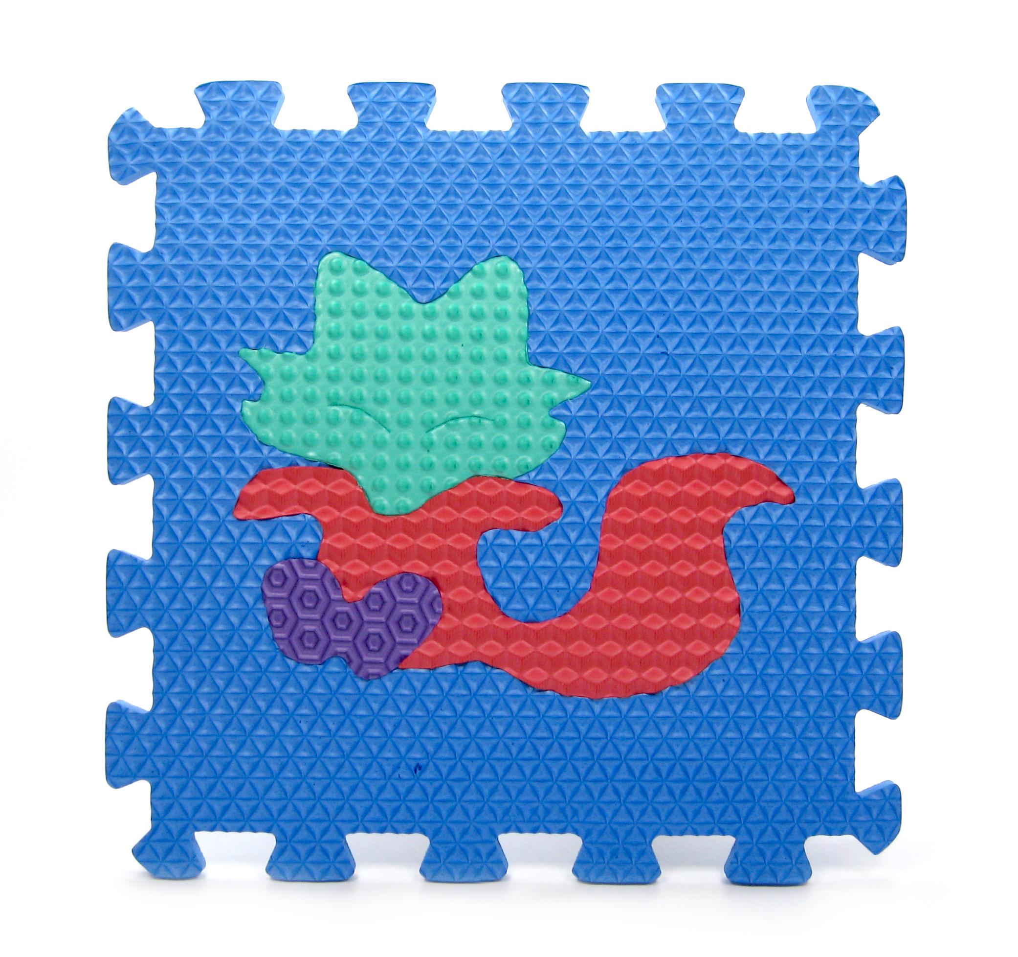 Коврик пазл EVA Животные M2616 массажный - фото 8 Коврик пазл EVA Животные M2616 массажный - фото 8