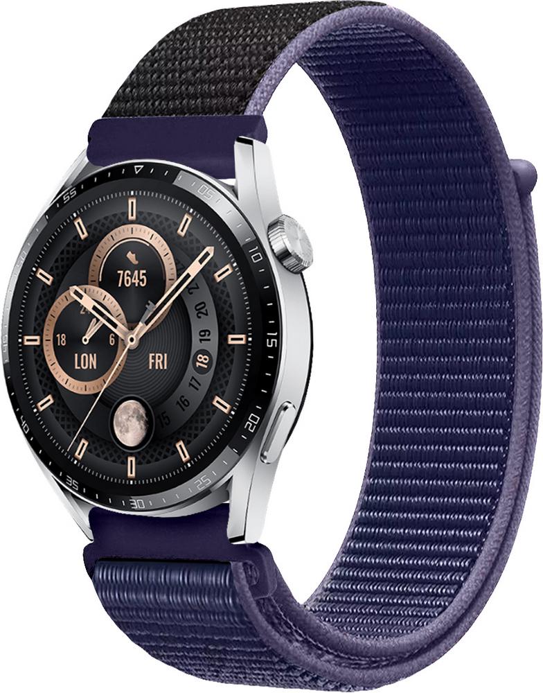 Ремешок нейлоновый Sport Loop для Huawei Watch GT3 46 мм Midnight Blue (17919-4D)
