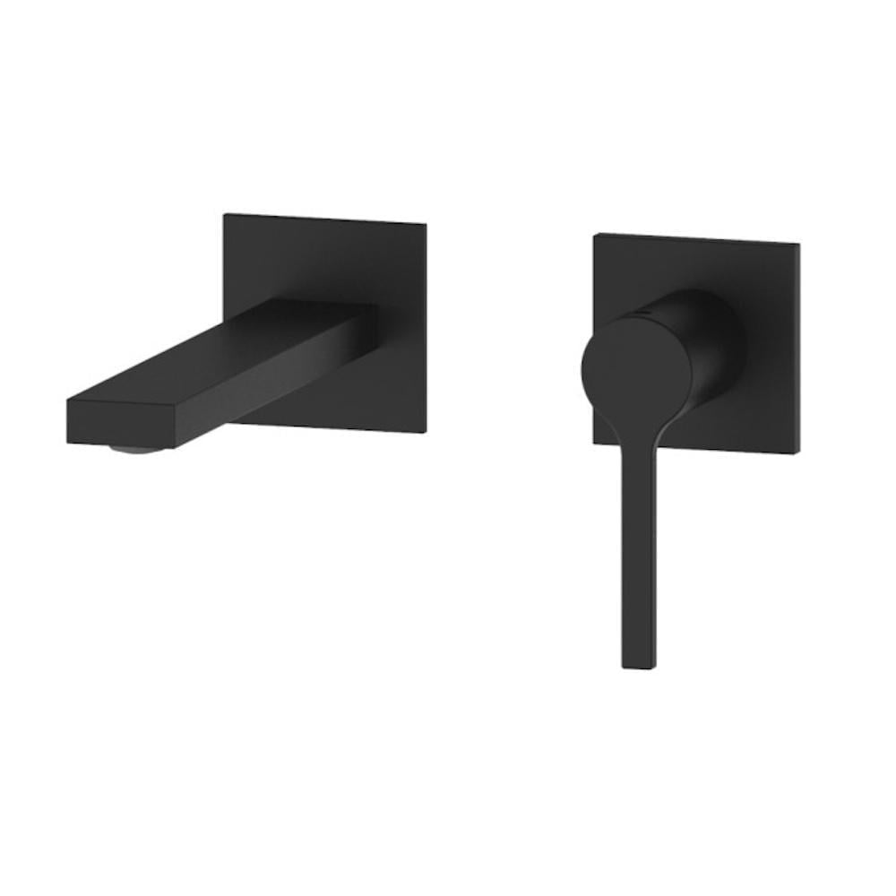 Смеситель для раковины встроенный Nett QB-22 однорычажный Черный матовый (NET-081180)