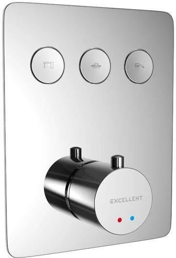 Смеситель для душевой кабины Excellent Krotos (AREX.8046CR)