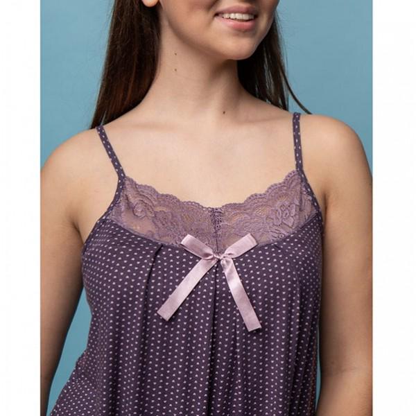 Піжама жіноча шорти/майка S (3708) - фото 3