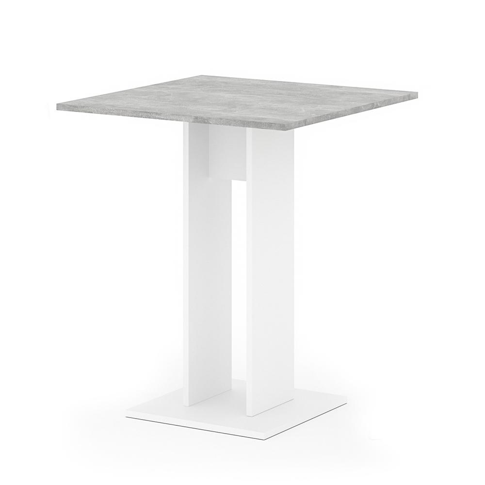 Столик кухонный столик 65х65 Vicco Ewert Бетон/Белый