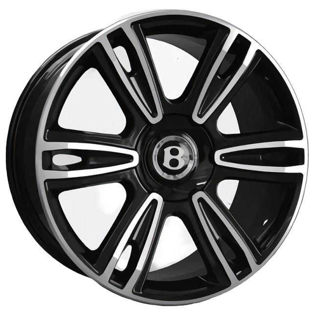 Литые диски Replica Bentley BN877 9,5x21 5x112 ET41 DIA57,1 BKF