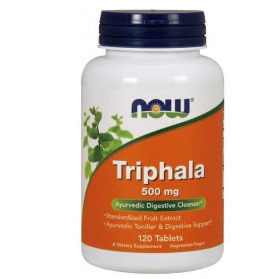 Суміш екстрактів NOW Foods Triphala 500 мг 120 Tabs