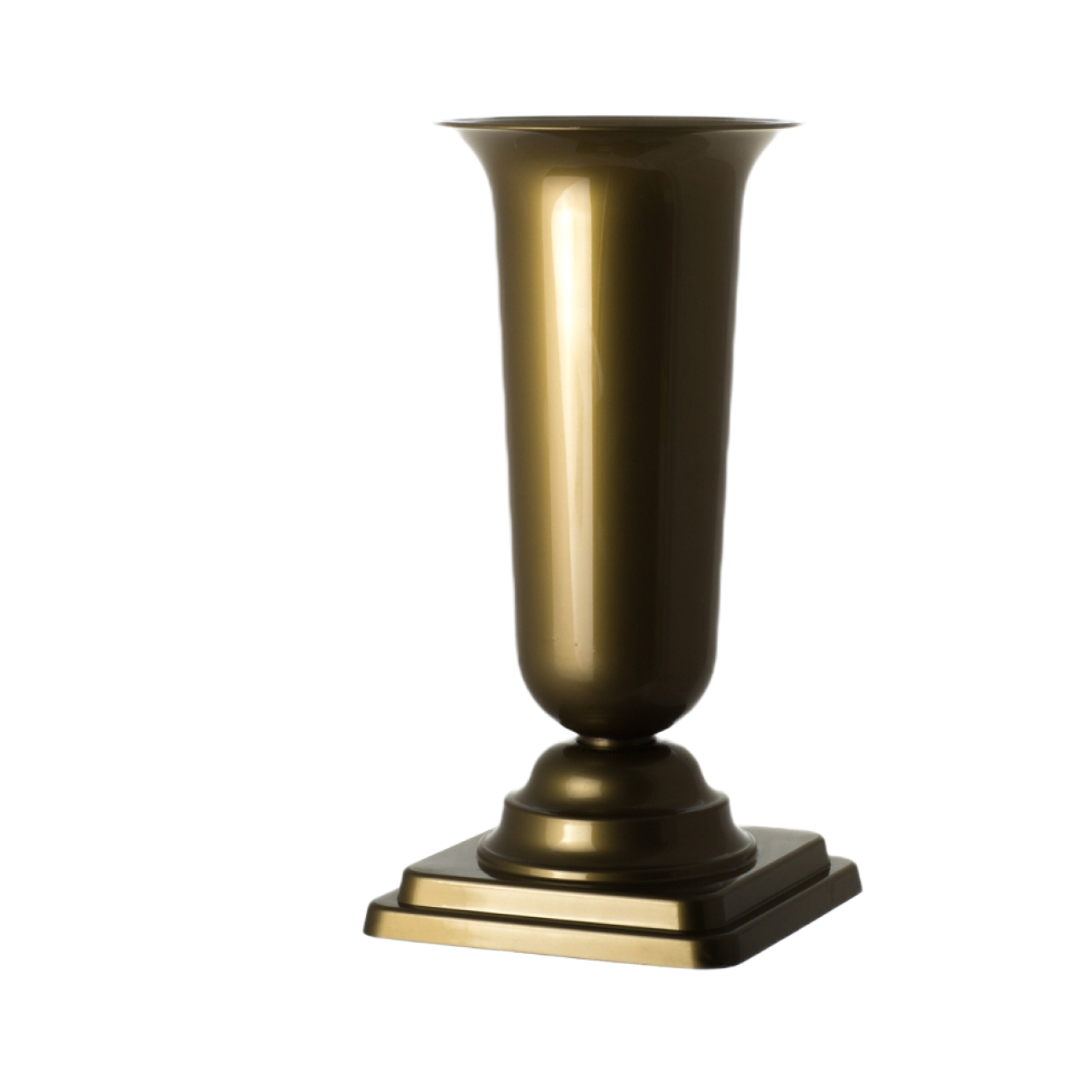 Вазон Дама с подставкой 15,5 см Золотой (46553) - фото 2 Вазон Дама с подставкой 15,5 см Золотой (46553) - фото 2
