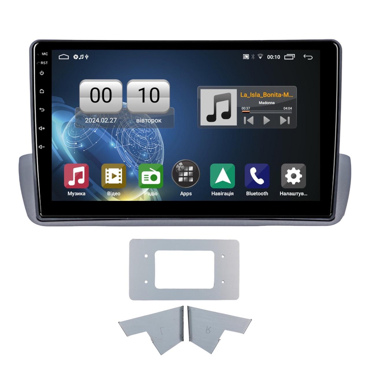Автомагнітола штатна QIV Q1 для Mazda BT-50 2012-2017 9" (Q46095)