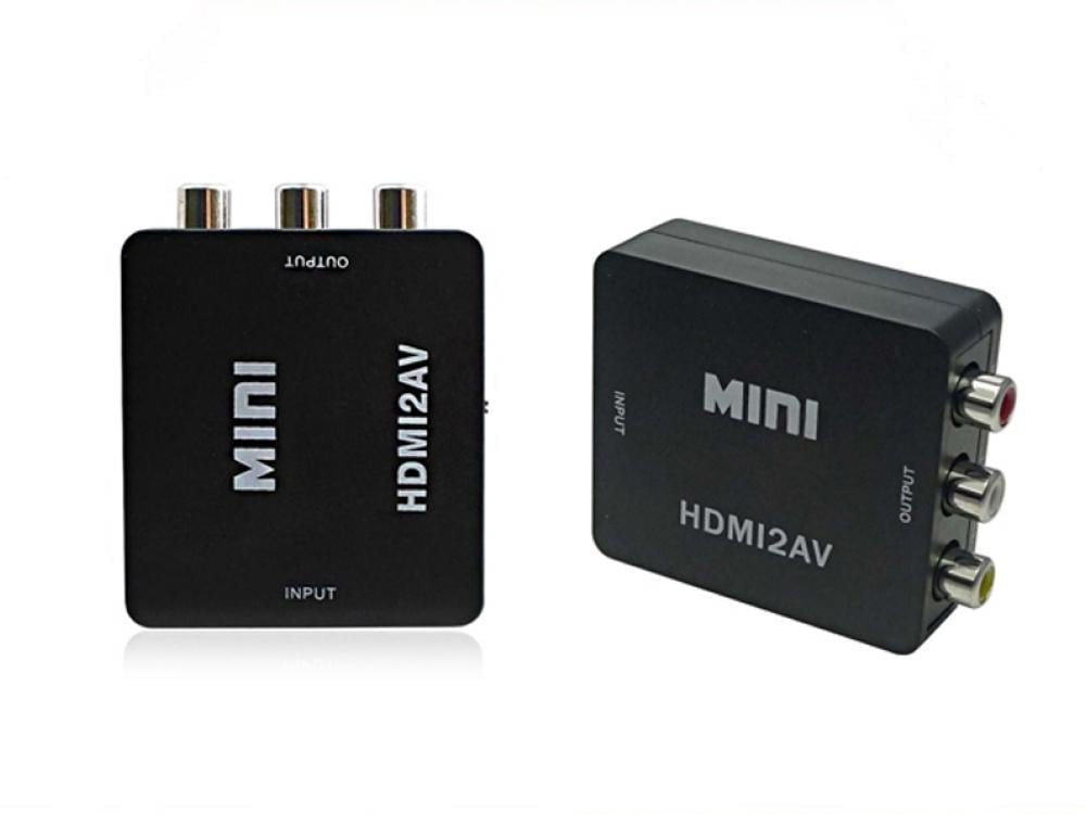 Мини переходник HDMI на RCA 720p/1080p аудио/видео - фото 3