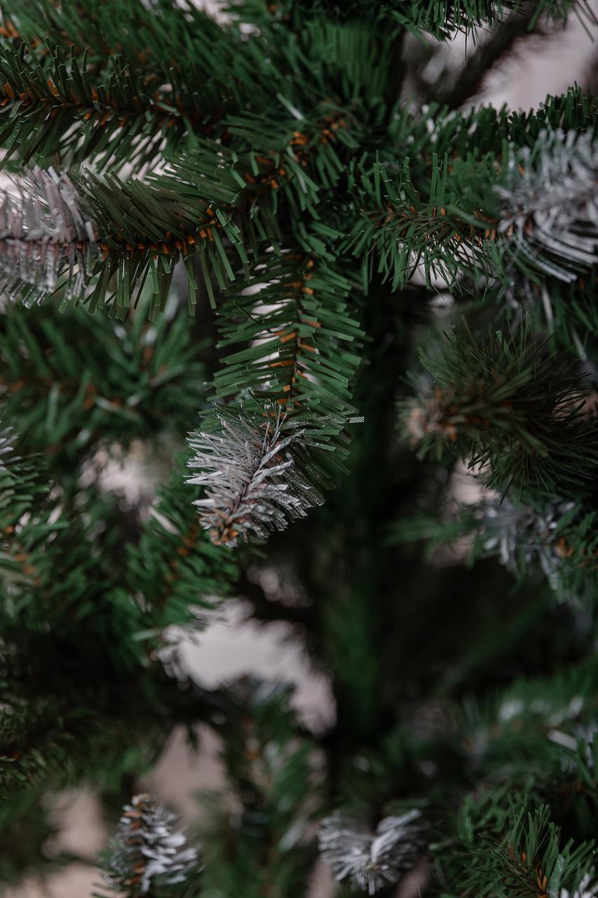 Елка искусственная Сосна с белыми кончиками 1,5 м Зеленый (2417049363) - фото 3 Елка искусственная Сосна с белыми кончиками 1,5 м Зеленый (2417049363) - фото 3