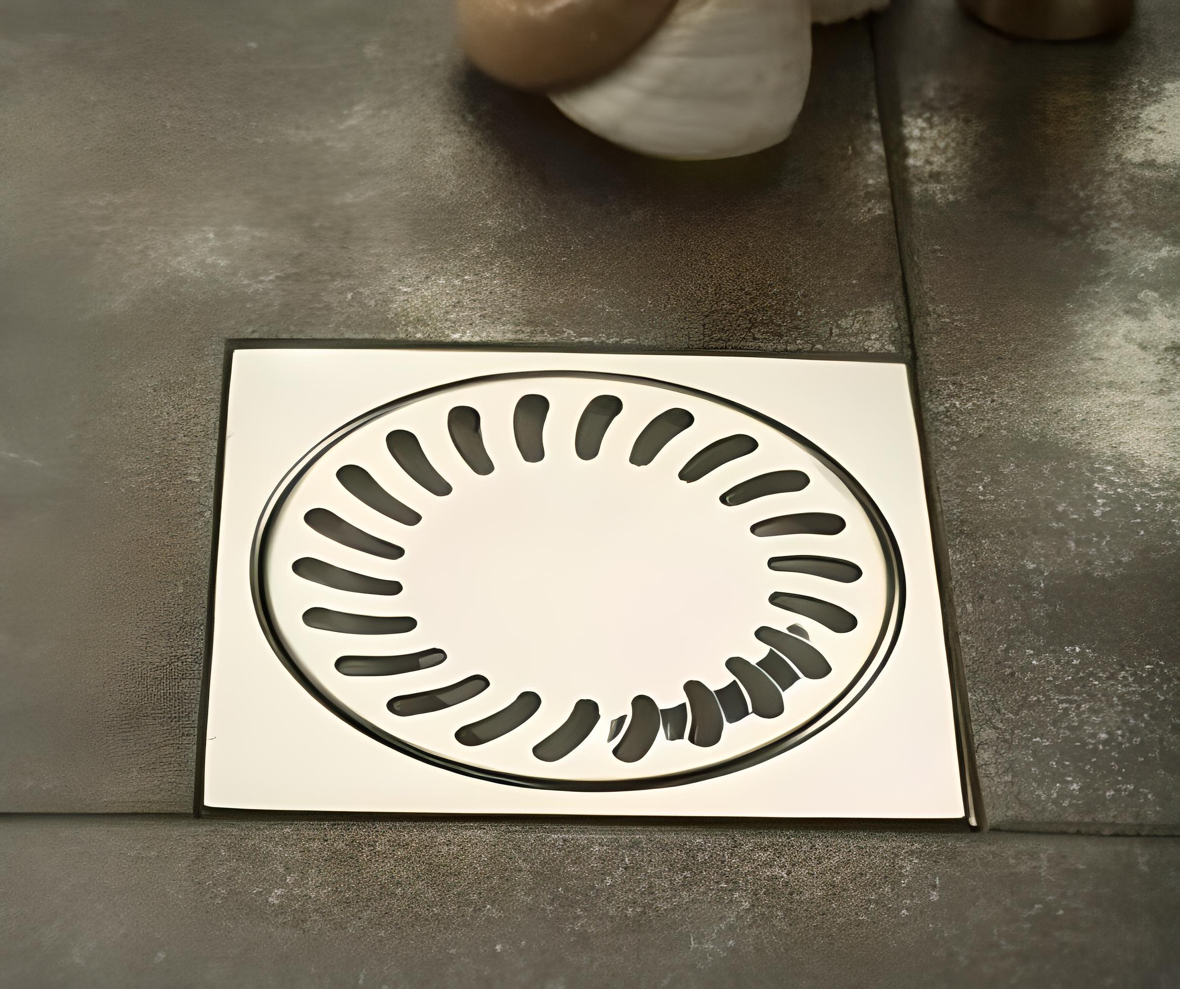 Трап MCH для помещения и улицы вертикальный DN110 мм/2 сифона/нержавеющая решетка 150х150 мм (386Е) - фото 3 Трап MCH для помещения и улицы вертикальный DN110 мм/2 сифона/нержавеющая решетка 150х150 мм (386Е) - фото 3