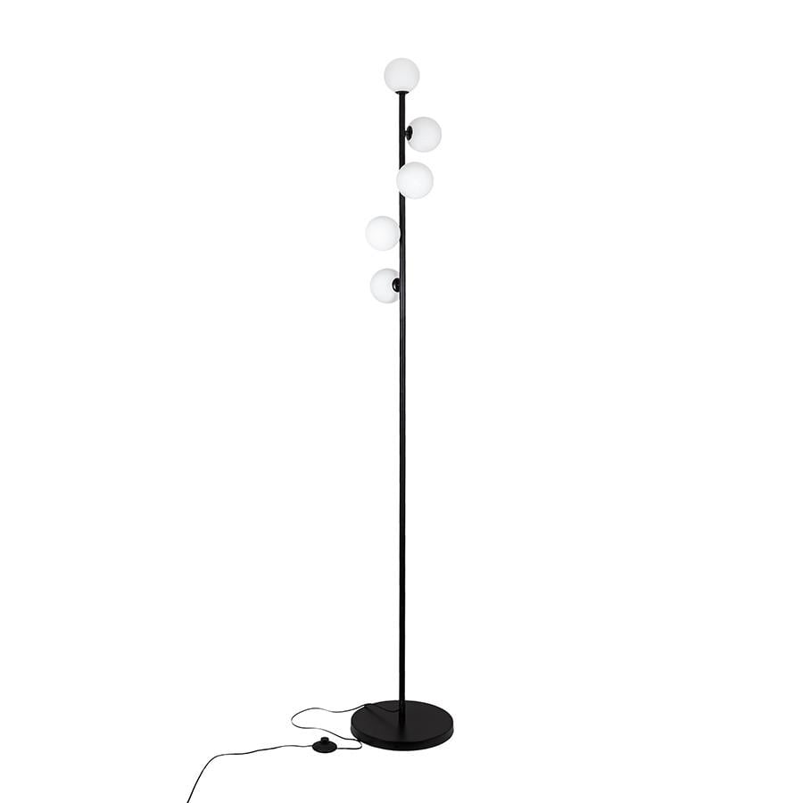 Торшер 7529834-5 BLACK Черный/Белый (LVS4522) Торшер 7529834-5 BLACK Черный/Белый (LVS4522)