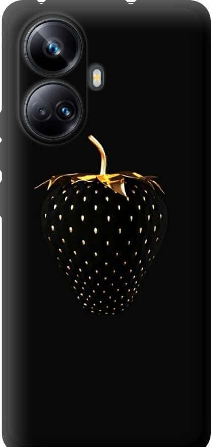 Чехол на Realme 10 Pro Plus Черная клубника (3585b-2944-42517)