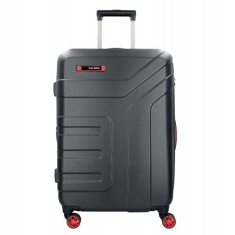 Валіза на 4 колесах Travelite Vector M 79/91 л Black (TL072048-01)