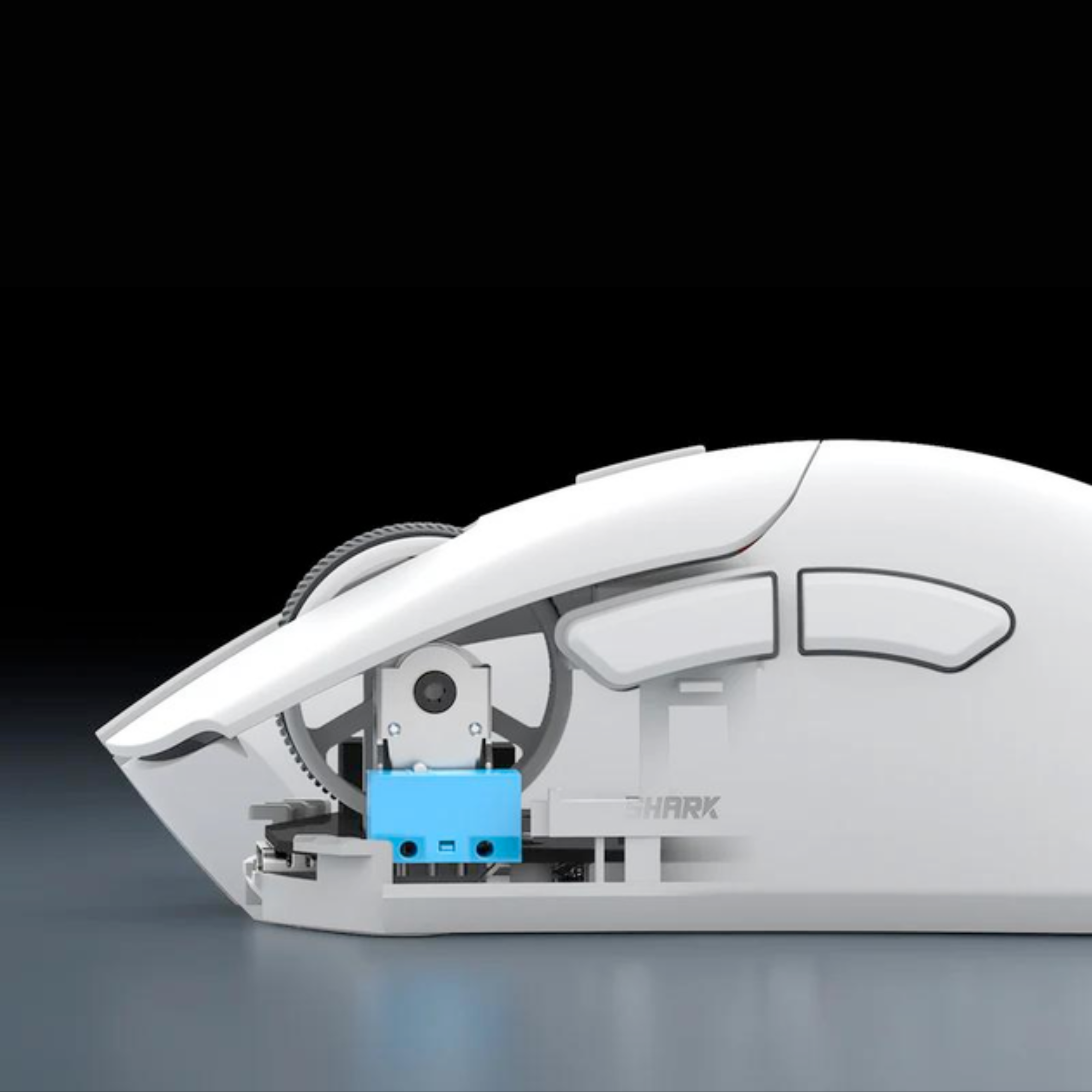 Мышка беспроводная Attack Shark R1 White (24401924) - фото 4 Мышка беспроводная Attack Shark R1 White (24401924) - фото 4