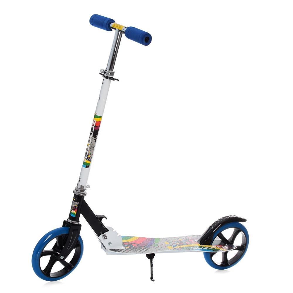 Самокат iTrike SR 2-050-1-WBL Белый/Синий