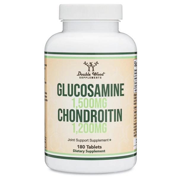 Препарат для суставов и связок Double Wood Glucosamine Chondroitin 1500 мг/1200 мг er serving 180 табл. (000022047)
