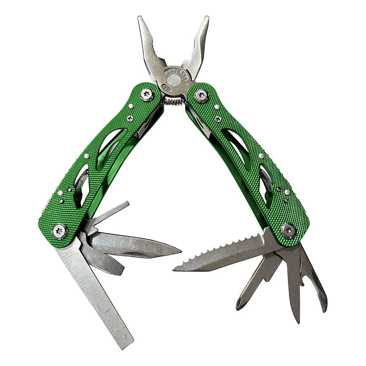 Мультитул-брелок SUNDO-MINI формфактор/плоскогубці 11:1 нержавіюча сталь Зелений (С0005345)